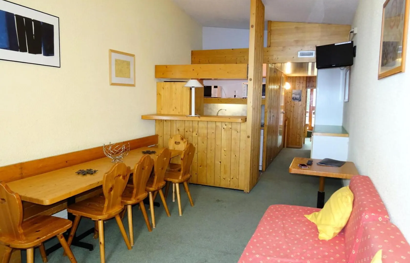Residence Pierra Menta - Appartement Spacieux De 4 Pieces Pour 9 Personnes En Dernier Etage, Proche Des Pistes Et Des Commerces Dans Le Village Du Charve Mae-1660 Les Arcs